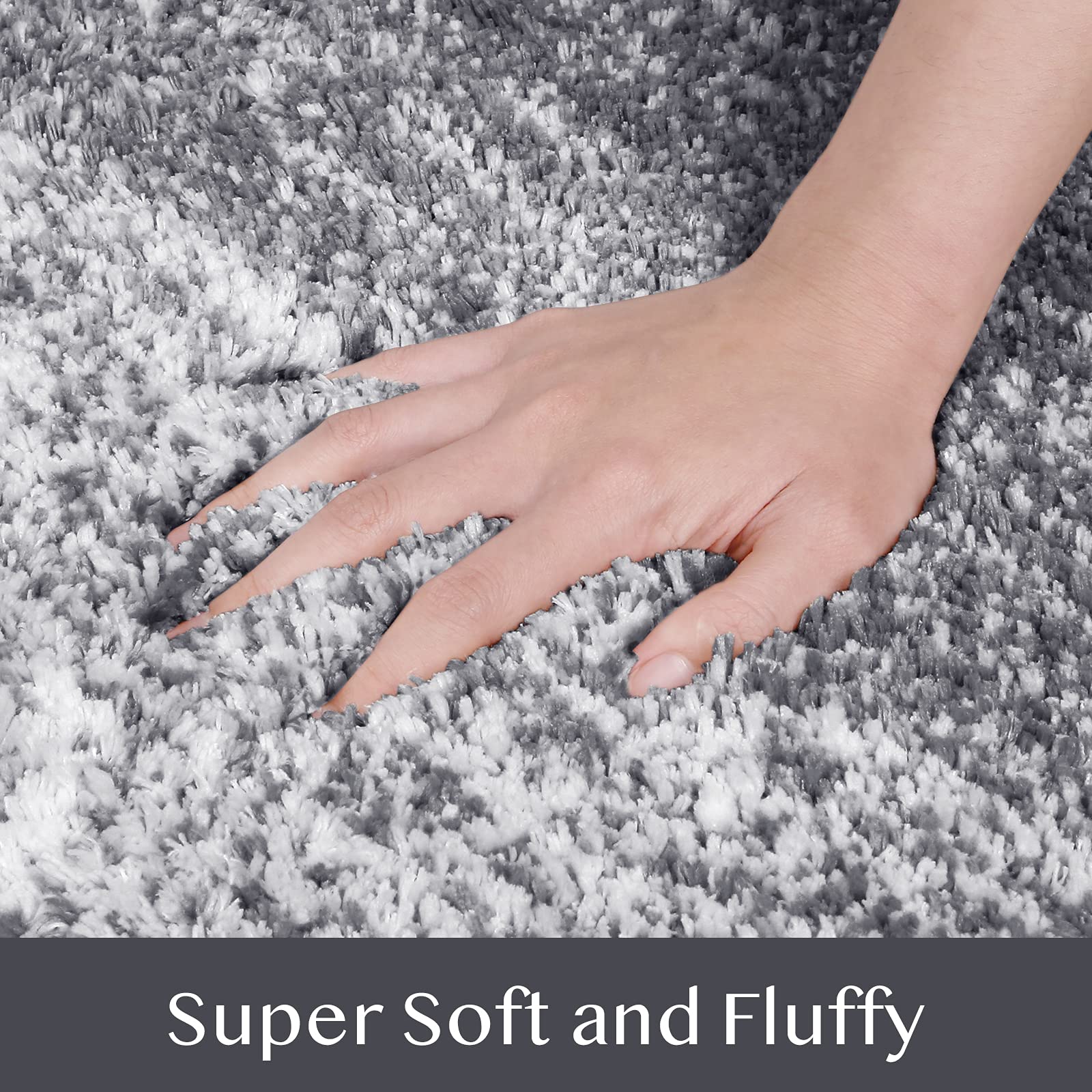 Kmat Bathroom Rugs Bath Mat 16 ''X24 '' Luxury Soft Shaggy Absorbent Bathroom Mats Non Slip Plush Bathmat Runner Carpet Bath Mat